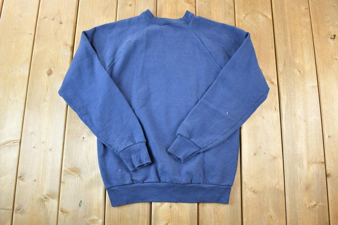 Vintage 1990s Screen Stars North Dakota Souvenir Crewneck Sweatshirt Made In USA