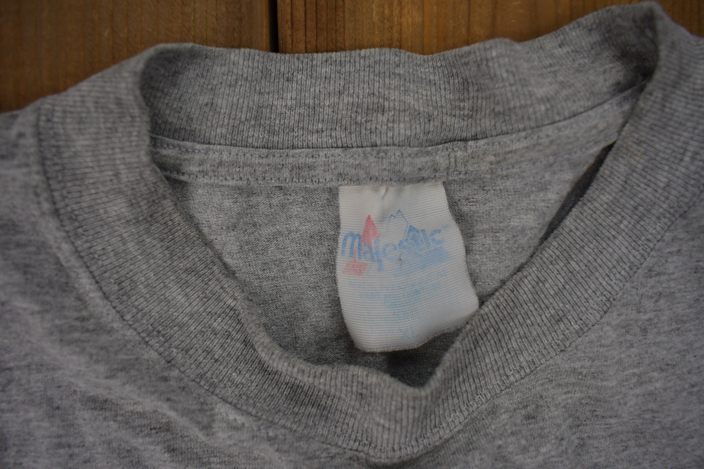 Vintage 1990s NBA Logo Graphic Long Sleeve T-Shirt Made In USA