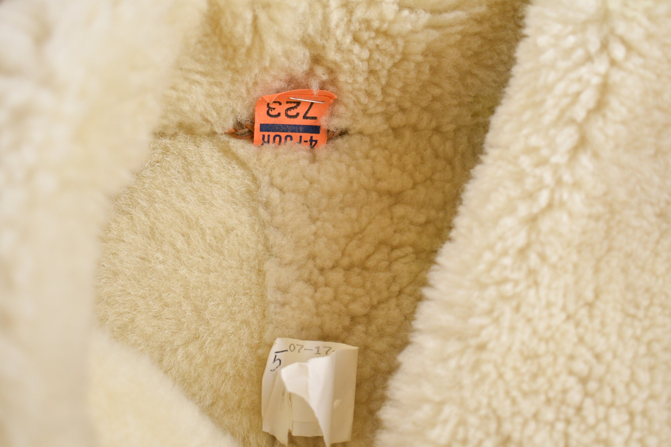 Vintage 1980s Shearling Fur Coat