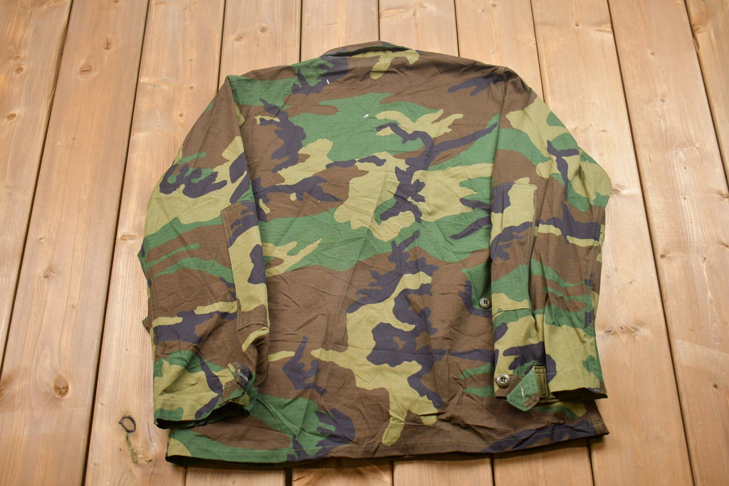 Vintage Military Button Up Jacket