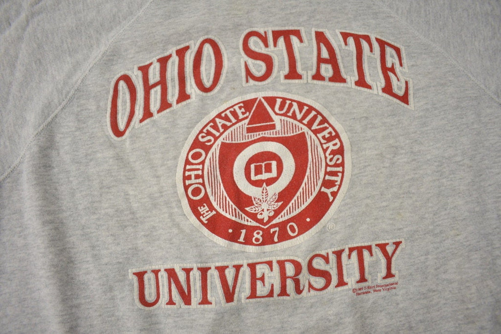 Vintage 1989 Ohio State University Collegiate Crewneck Made In USA