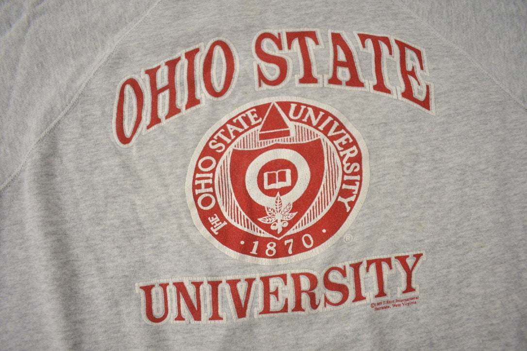 Vintage 1989 Ohio State University Collegiate Crewneck Made In USA