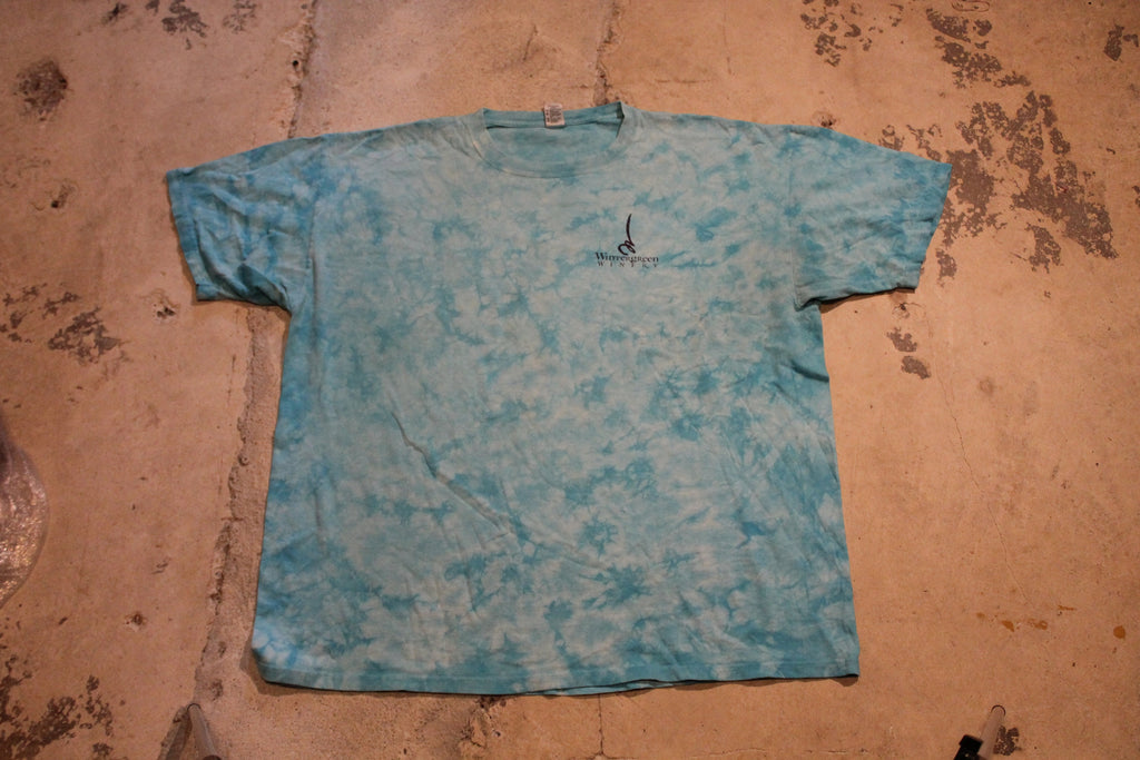 Vintage 1990s Wintergreen Winery Tie Dye Graphic T Shirt
