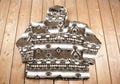 Vintage 1990s EXP Jeans Quarter Zip Abstract Fleece Sweater