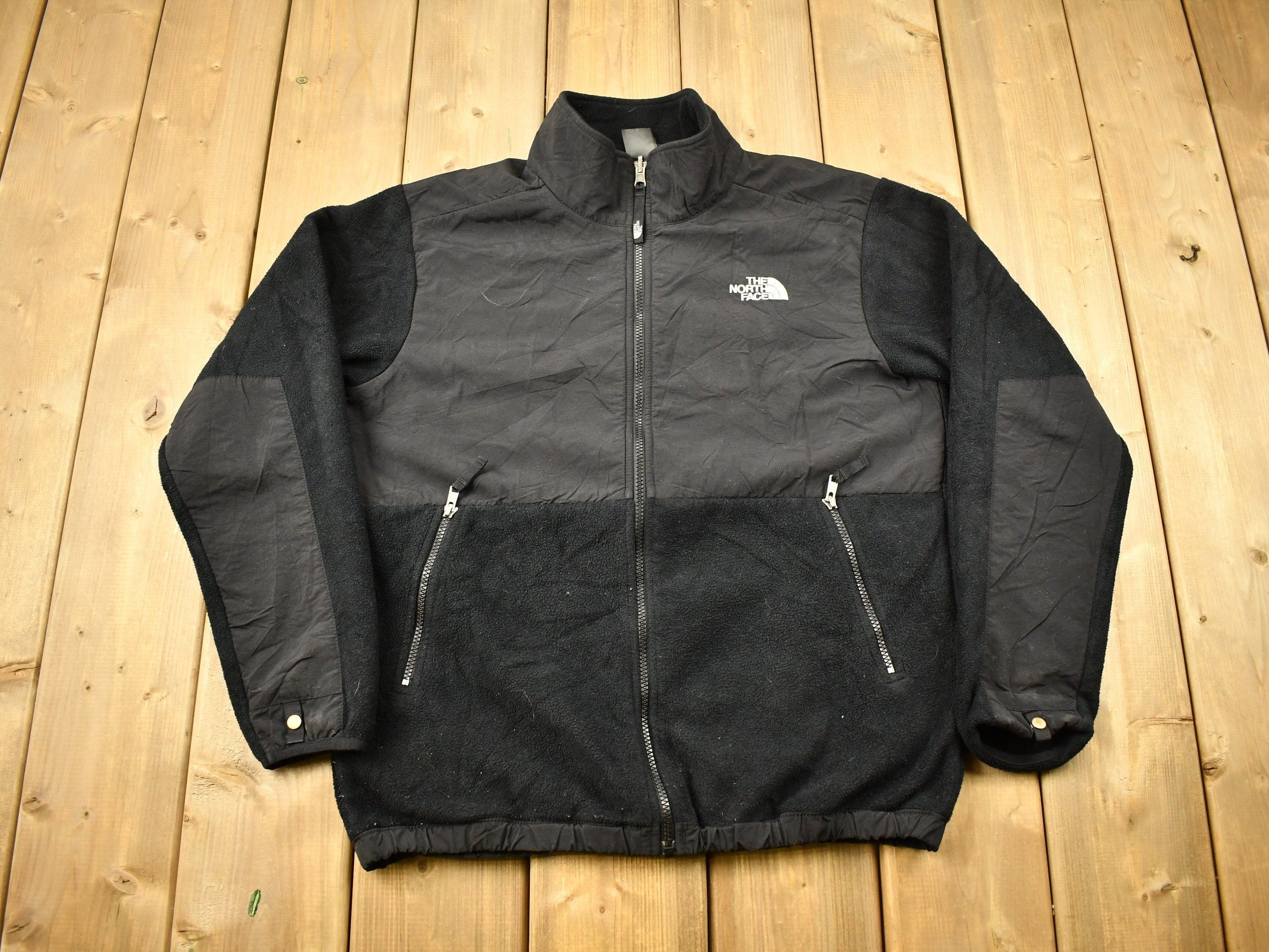 Vintage 1990s The North Face Denali Fleece Youth Sweater  Outdoorsman  90s Sweater  Streetwear  Athleisure  Hiking