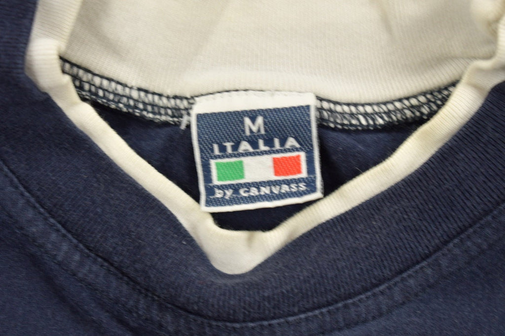 Vintage 1990s Embroidered Pisa Italy Souvenir T Shirt