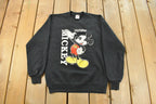 Vintage 1990s Mickey Mouse Disney Crewneck Sweater Men's Small