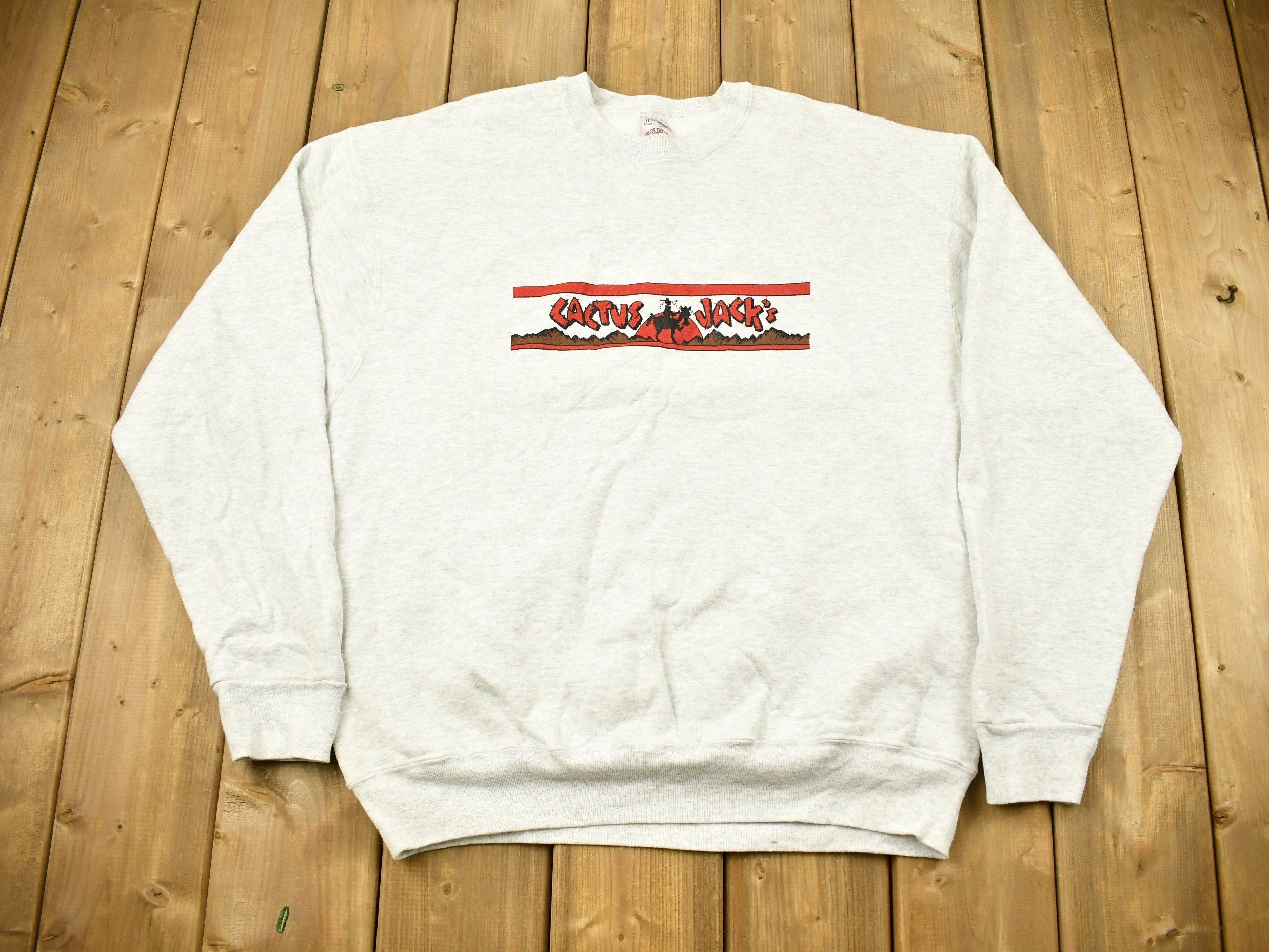 Vintage 1990s Cactus Jack's Crewneck Sweatshirt