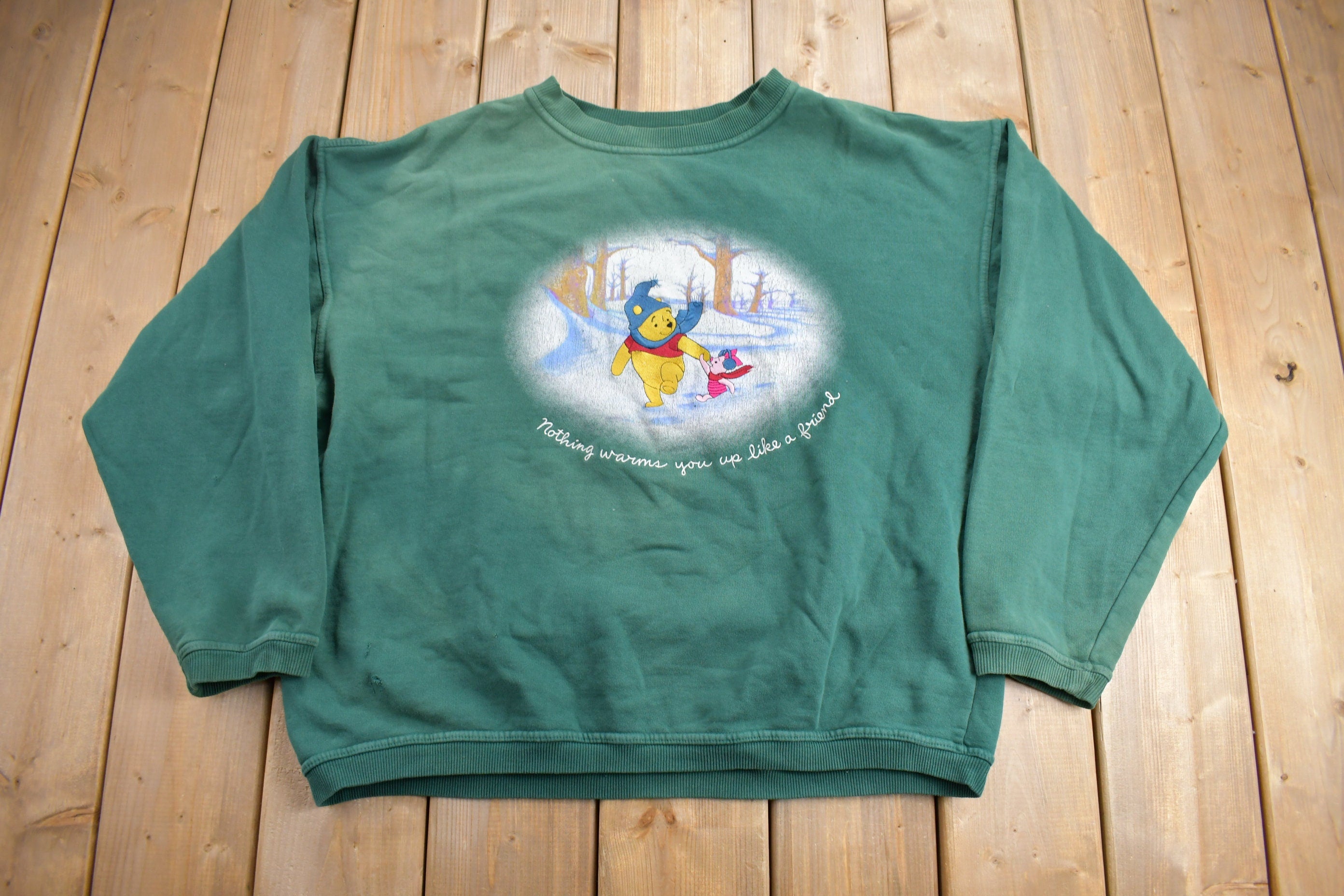 Vintage 1990s Winnie The Pooh Disney Crewneck Vintage Sweatshirt
