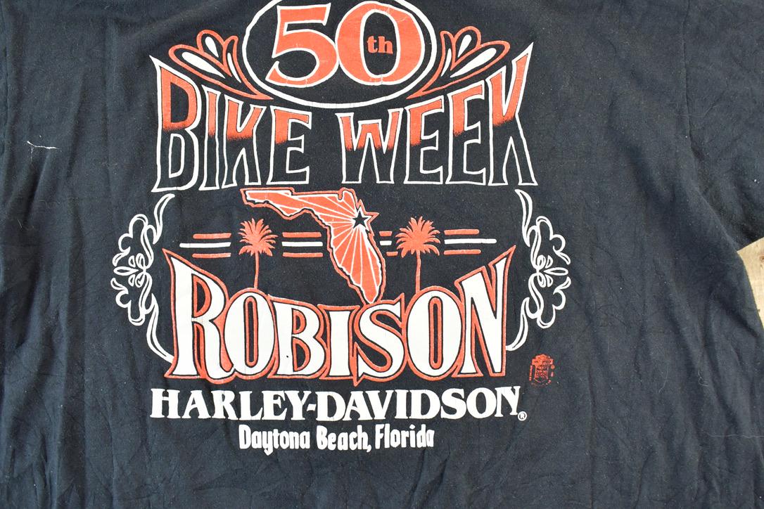 Vintage 1991 Daytona Beach Bike Week 50 Years T-Shirt Made In USA