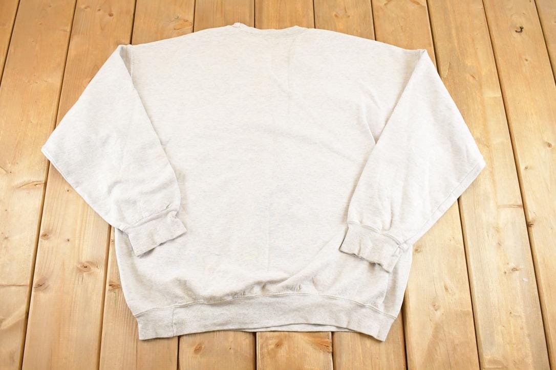 Vintage 1990s Ohio Clown College Streetwear Crewneck Sweatshirt Men's L / 90s Sun Faded Streetwear