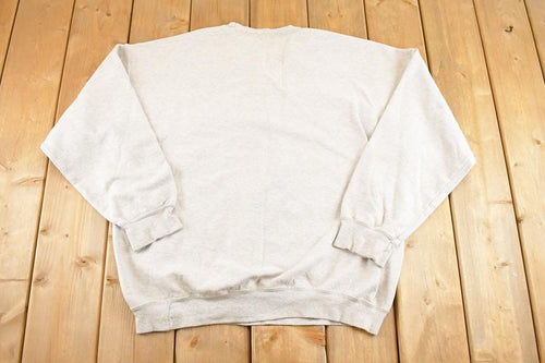 Vintage 1990s Ohio Clown College Streetwear Crewneck Sweatshirt Men's L / 90s Sun Faded Streetwear