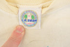 Vintage 1980s LA Gear Graphic Print Crewneck Sweatshirt Women's S