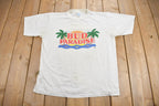 Vintage 1990s Beach Paradise Graphic Souvenir T Shirt
