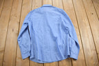 Vintage 1980s Paddle & Saddle Blank Button Up Ladies Shirt /