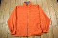 Vintage 1990s Orange Fleece Sweater