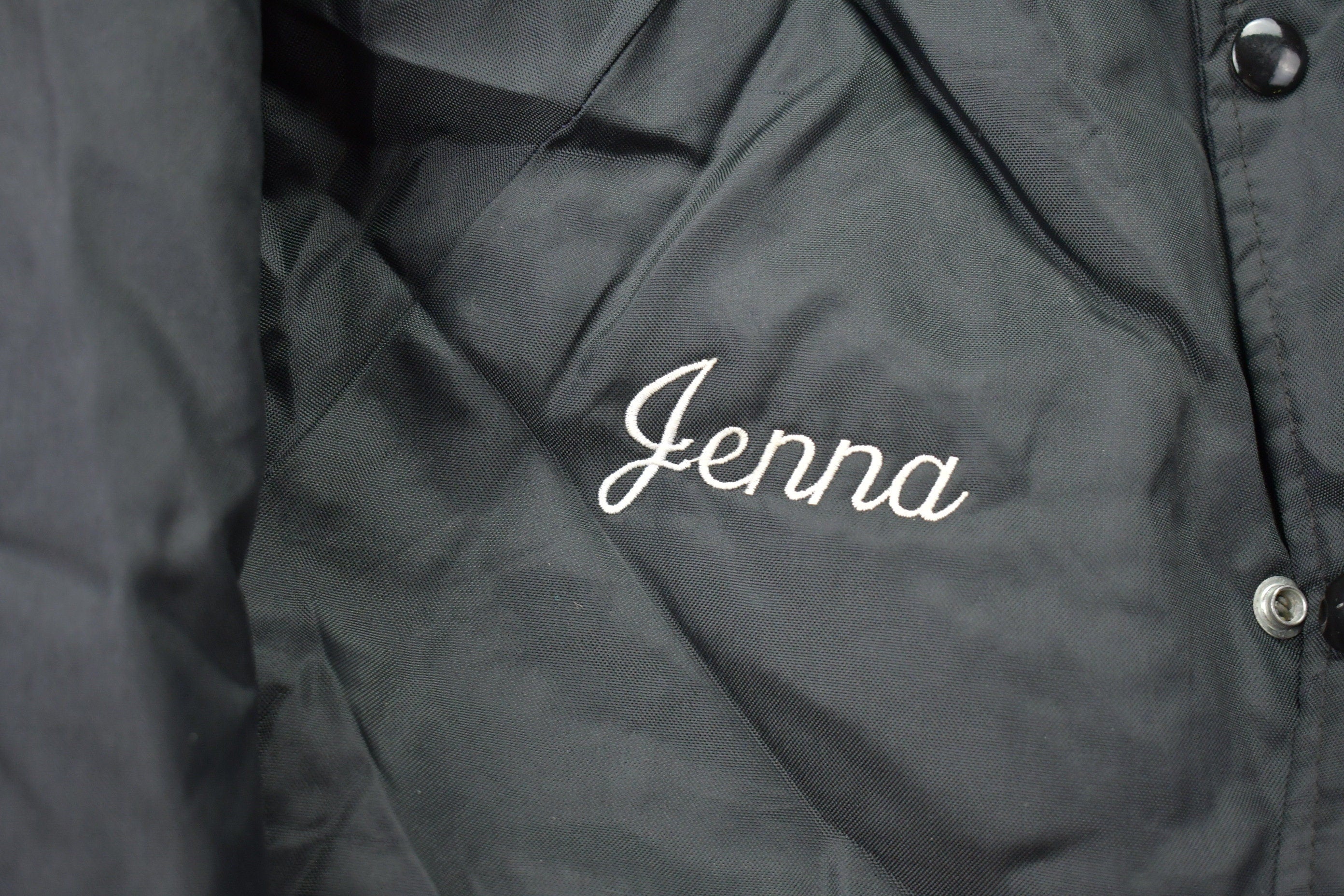 Vintage 1990s Hartwell Satin Bomber Jacket