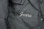Vintage 1990s Hartwell Satin Bomber Jacket