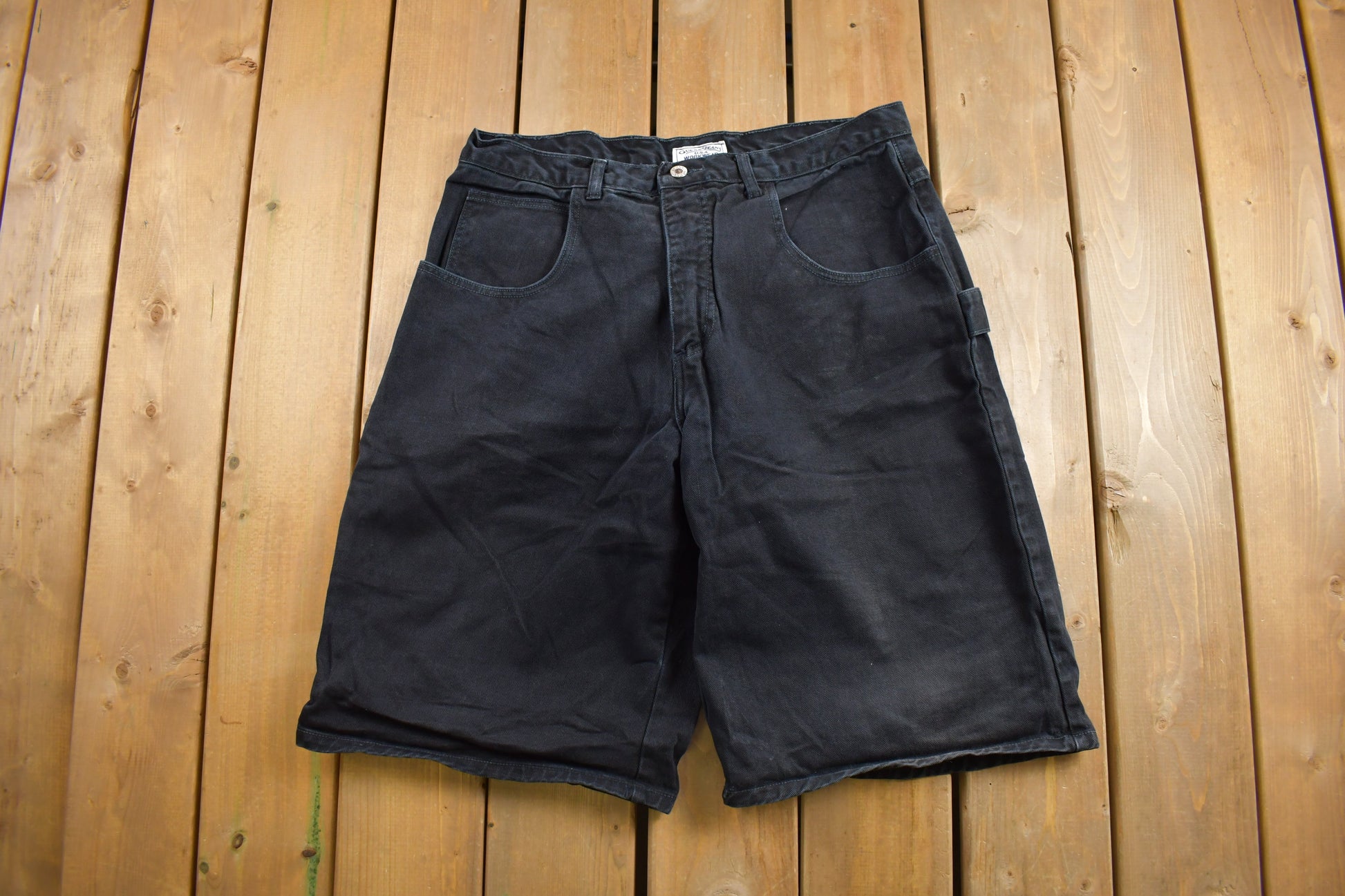 Vintage 1980s Guess Workwear Jeans Baggy Jean Shorts