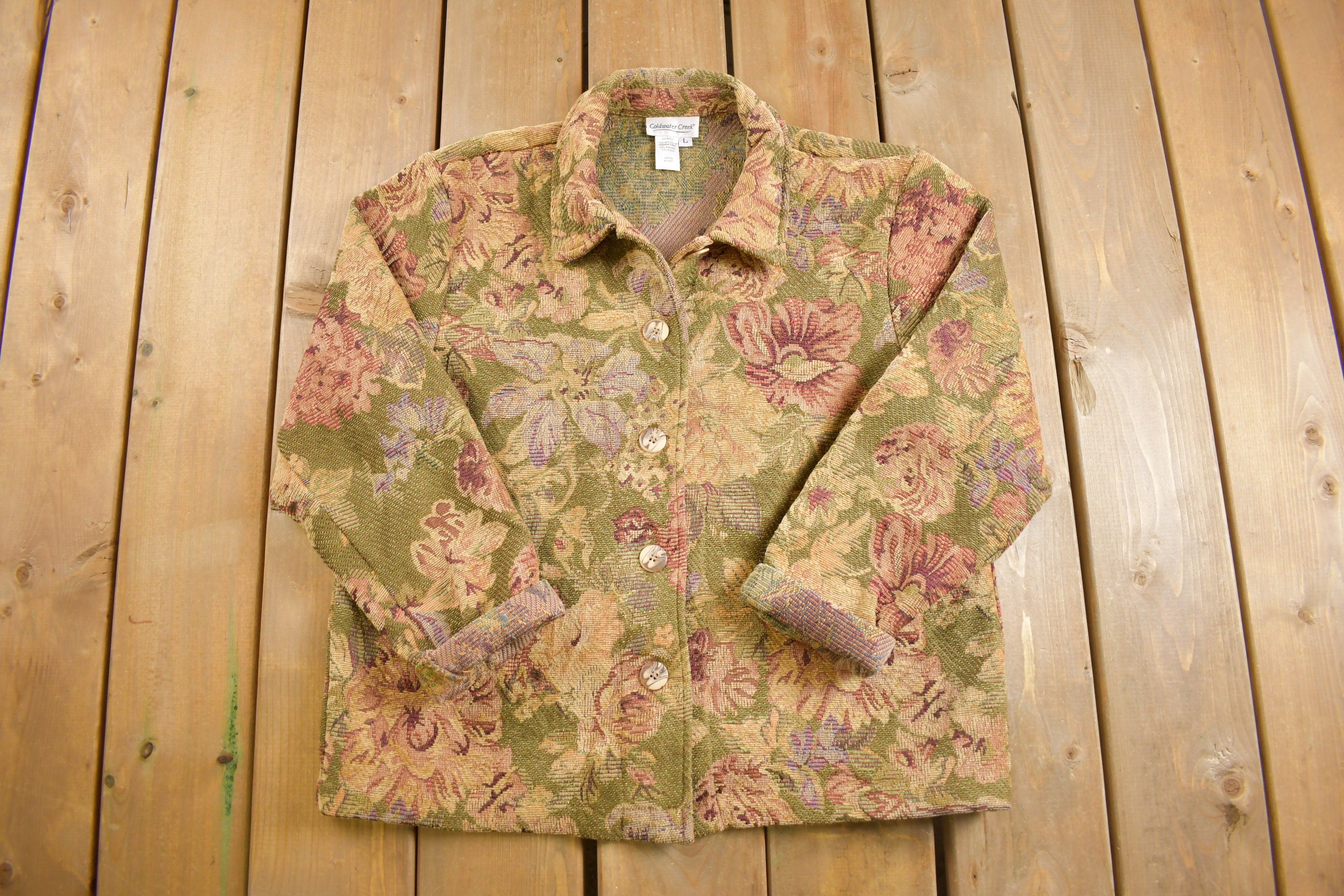 Vintage 1990's Coldwater Creek Button Up Jacket