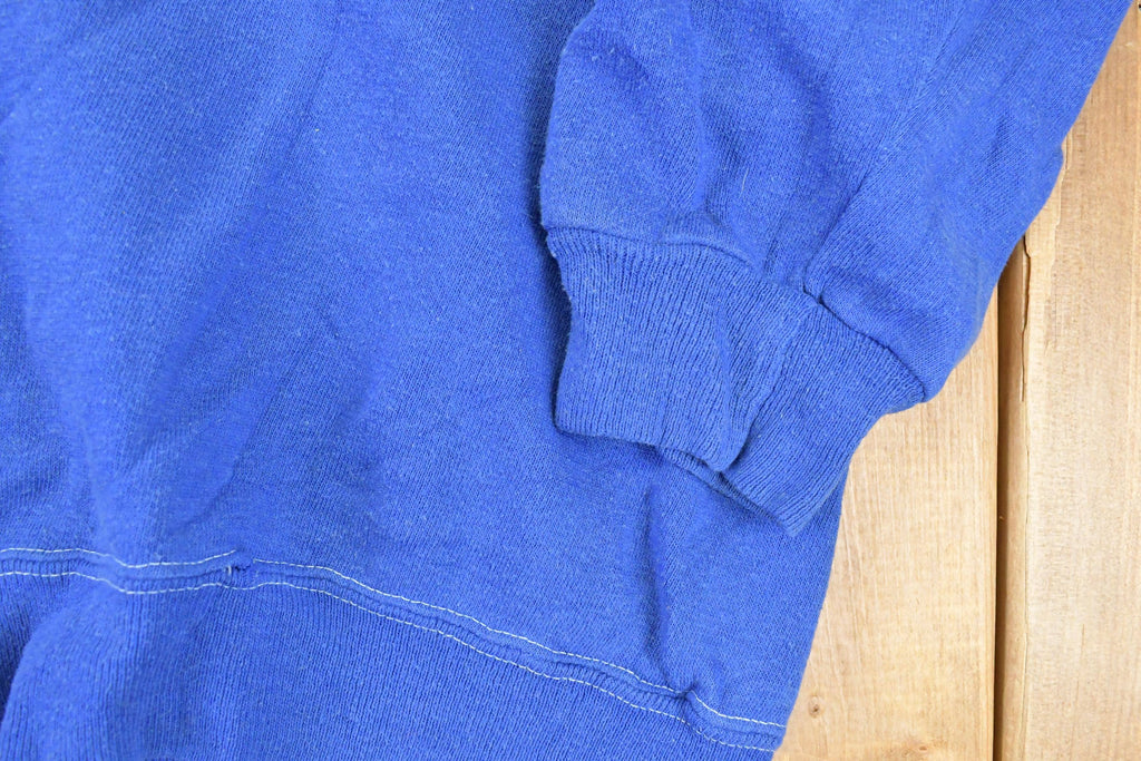 Vintage 1980s Basset Walker Blank Crewneck Sweatshirt Women's Cropped XL