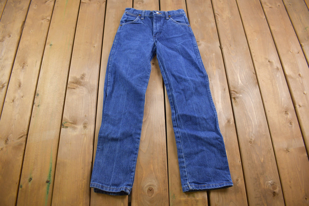 Vintage 1990's Wrangler Dark Blue Jeans 24 x 26