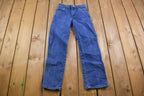 Vintage 1990's Wrangler Dark Blue Jeans 24 x 26