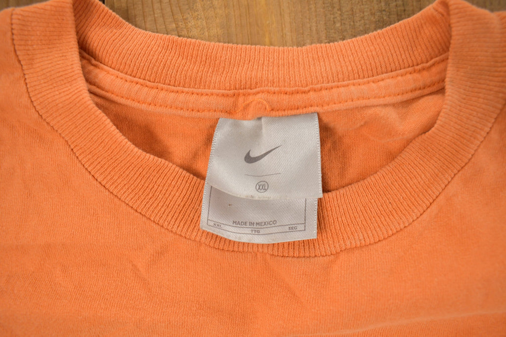 Vintage 1990s Nike Athletics Football Graphic Long Sleeve Shirt