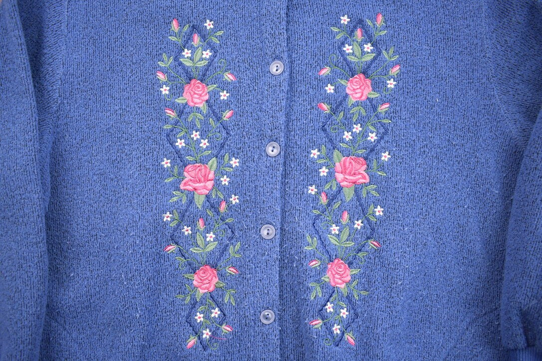 Vintage 1990s BonWorth Knitted Cardigan Sweater