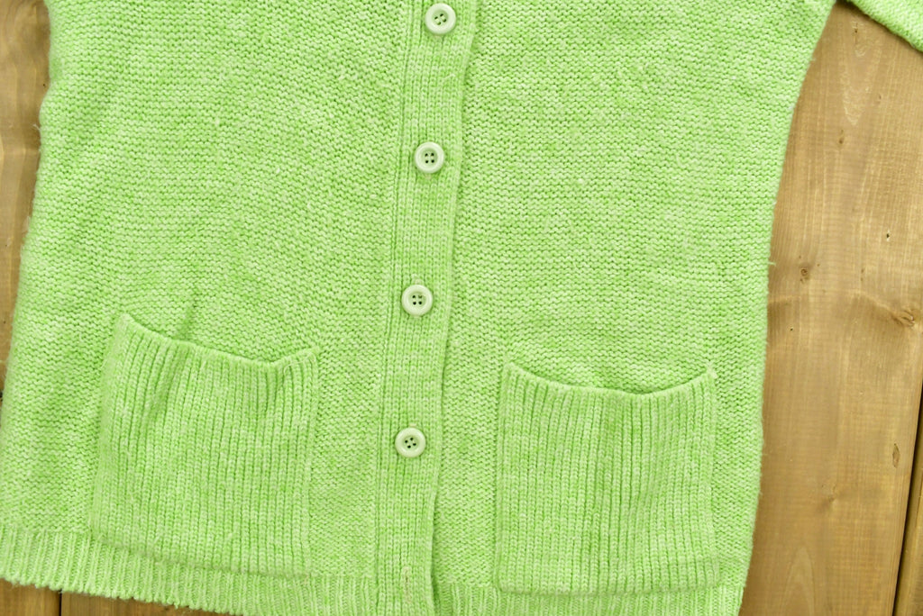 Vintage 1990's Button Down Knitted Sweater