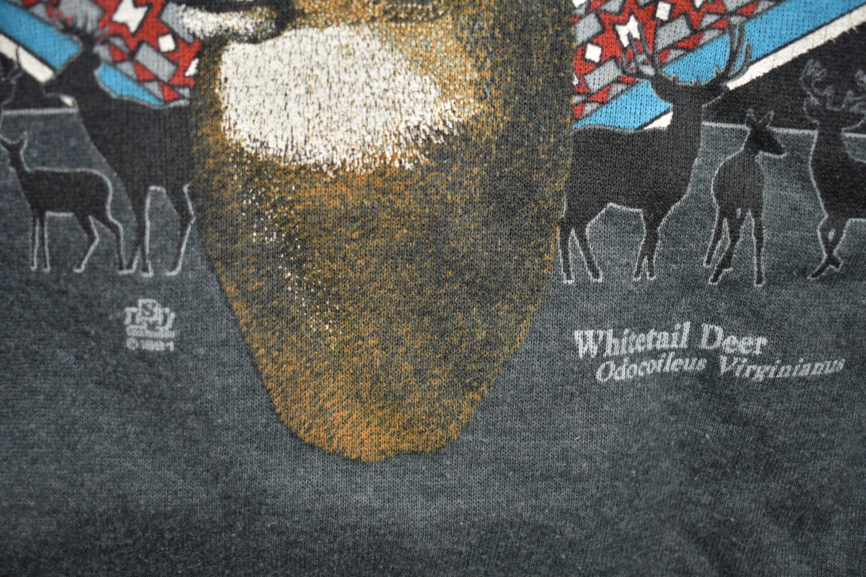 Vintage 1990s Whitetail Deer Crewneck