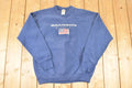 Vintage 1990s Branson Missouri American Flag Crewneck Sweatshirt Men's L