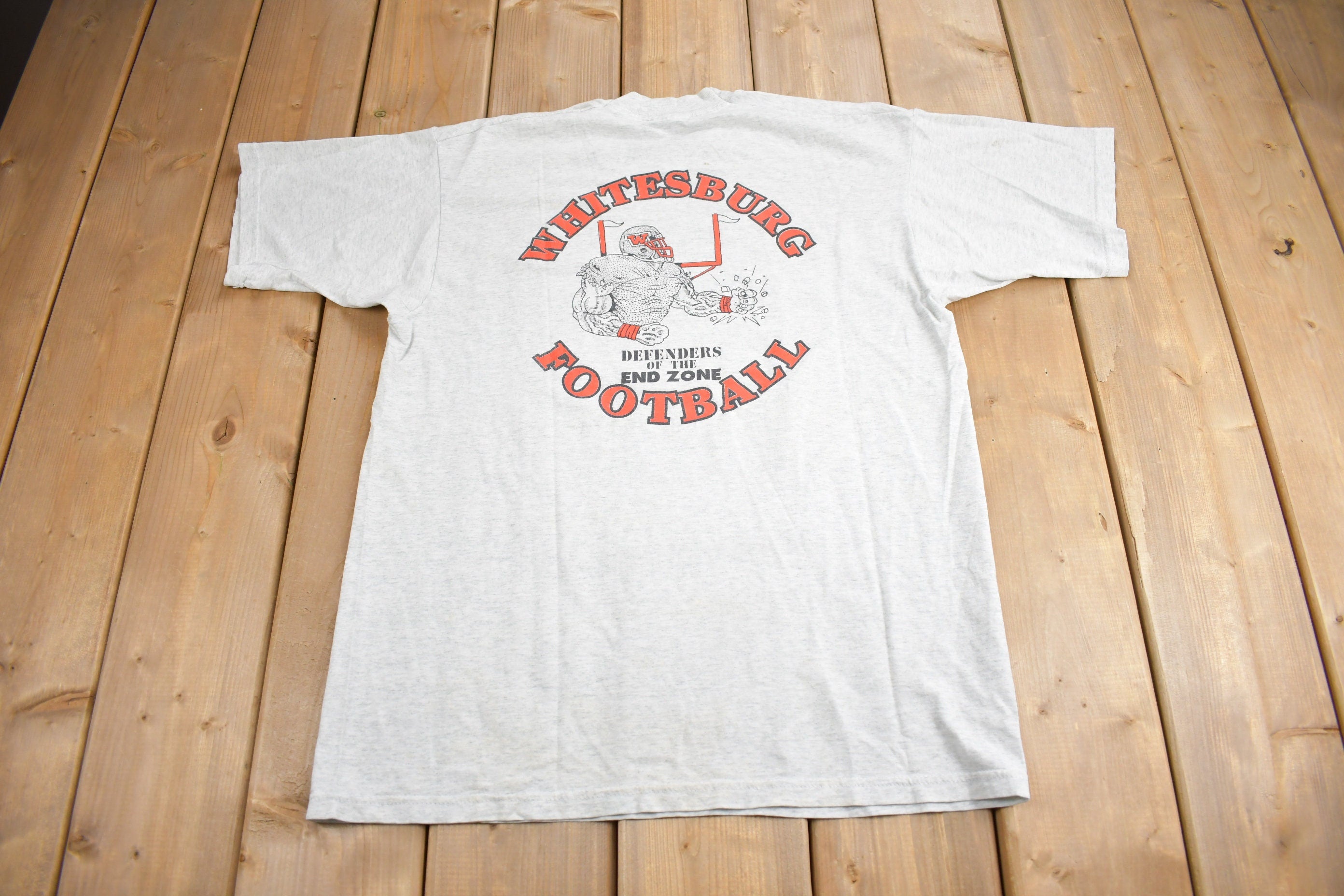 Vintage 1997 Whitesburg Football Graphic T Shirt