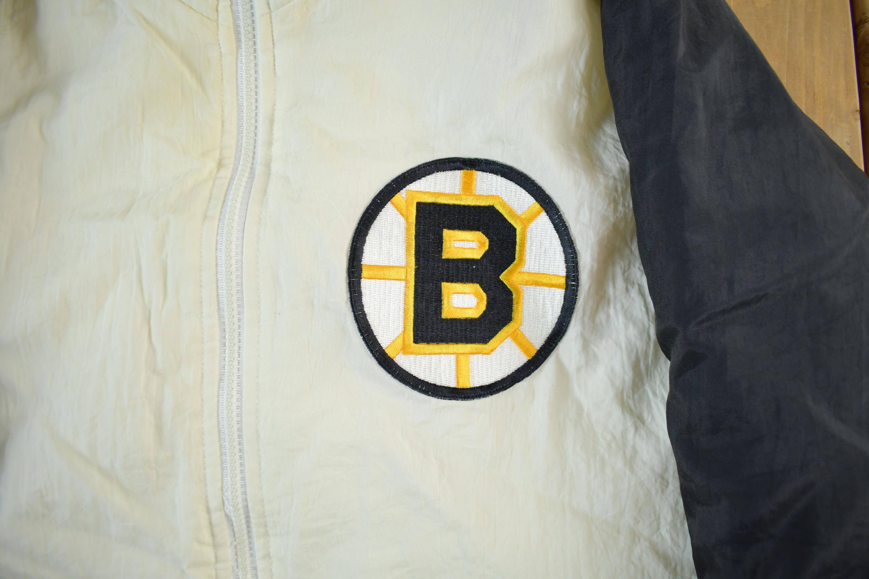 Vintage 1990s Boston Bruins NHL Jacket Men's Large