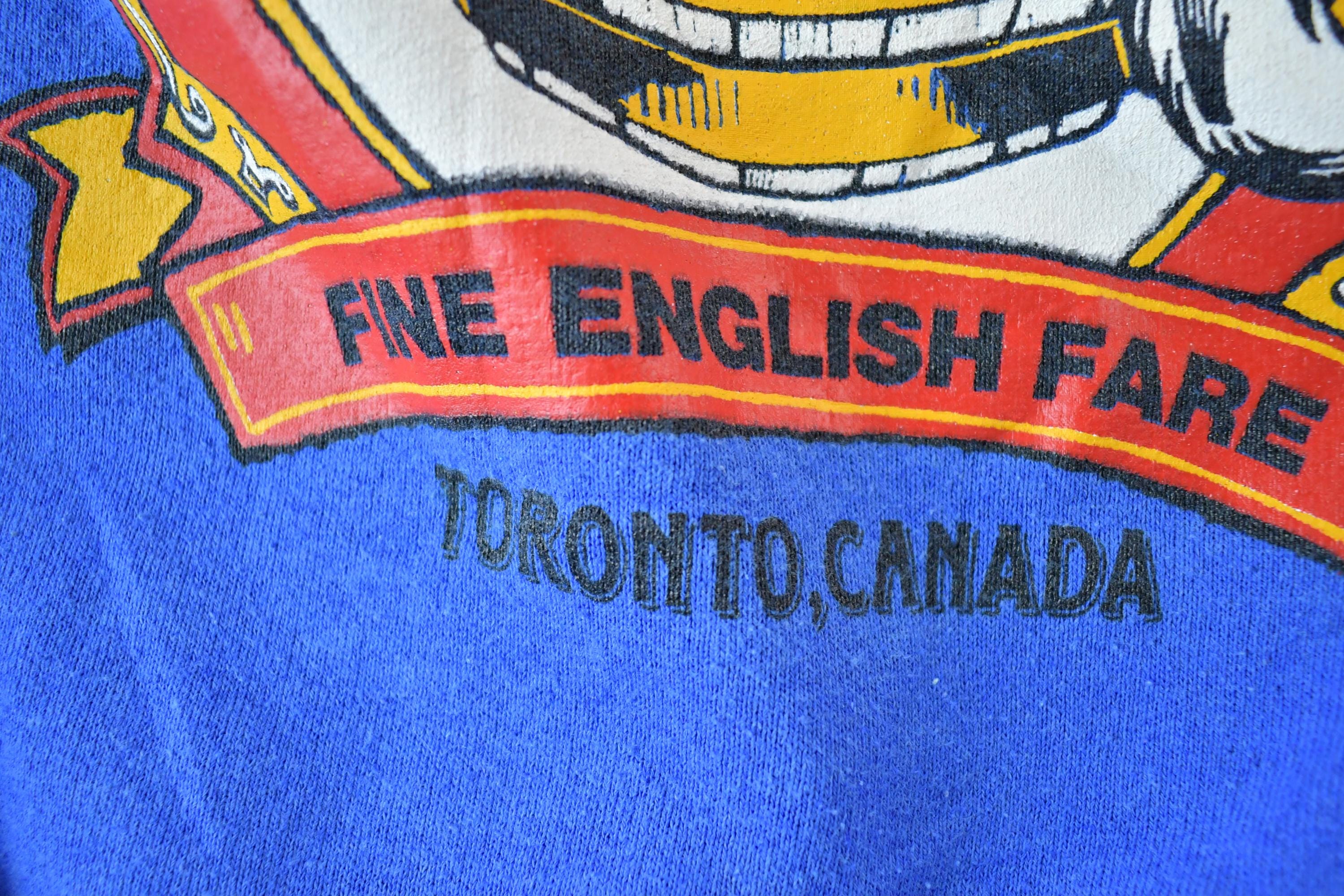 Vintage 1990s Fox And Firkin Toronto Crewneck Sweatshirt