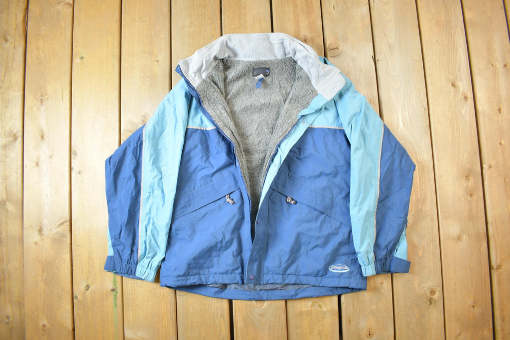 Vintage Y2k Patagonia Kids Lined Winter Coat