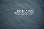Vintage 1990s Leonard Tool Company Crewneck Embroidered Lee Heavyweight Sweatshirt Made In USA