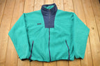 Vintage 1990s Columbia Sportswear Full Zip Fleece Sweater