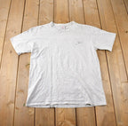 Vintage 1990s Speedo Single Stitch Blank T Shirt Made In USA Size L