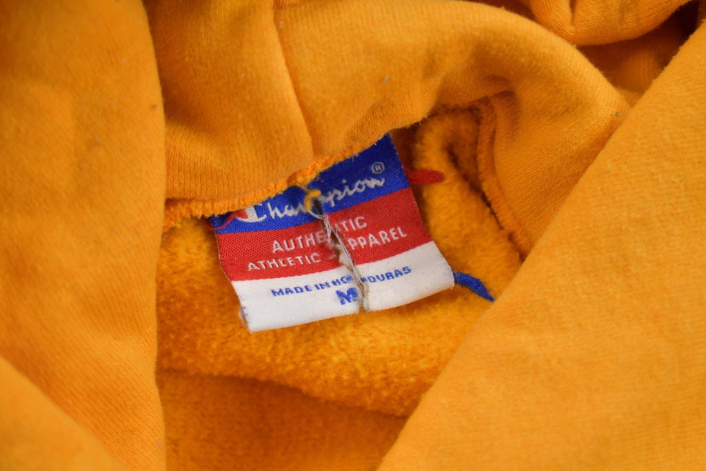 Vintage Y2K Yellow Champion Hoodie