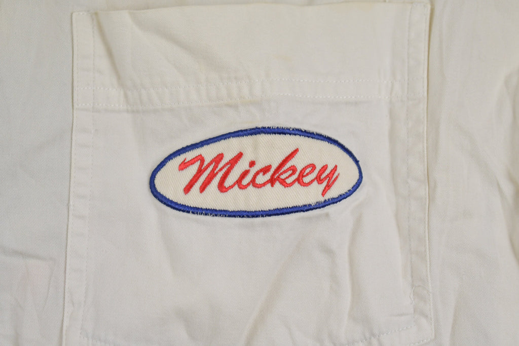 Vintage 1990s Mickey's Gas & Grease Button Up Shirt