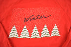 Vintage 1990s Cute Christmas Crewneck Sweater Made In USA