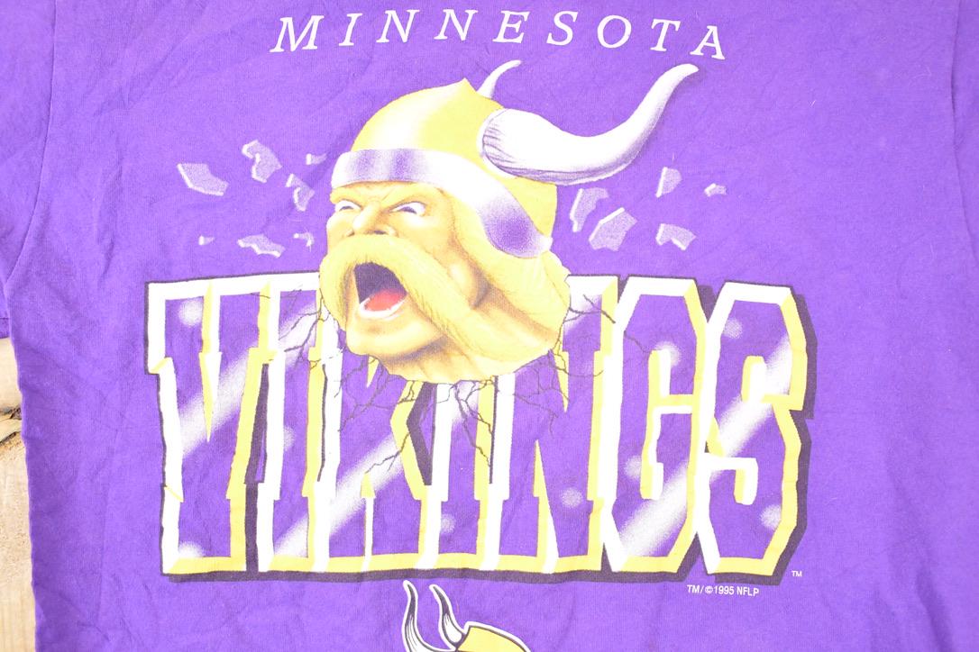 Vintage 1995 Minnesota Vikings NFL T-Shirt Men's M