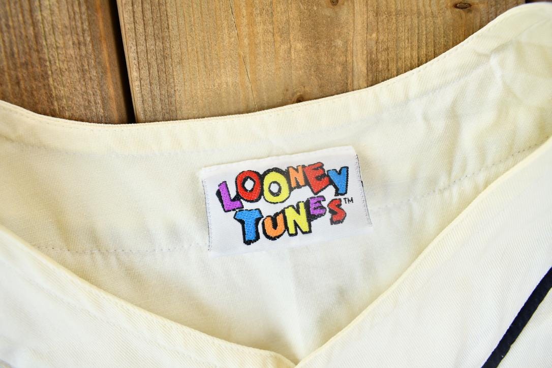 Vintage 1993 Looney Tunes Tasmanian Devil Baseball Jersey