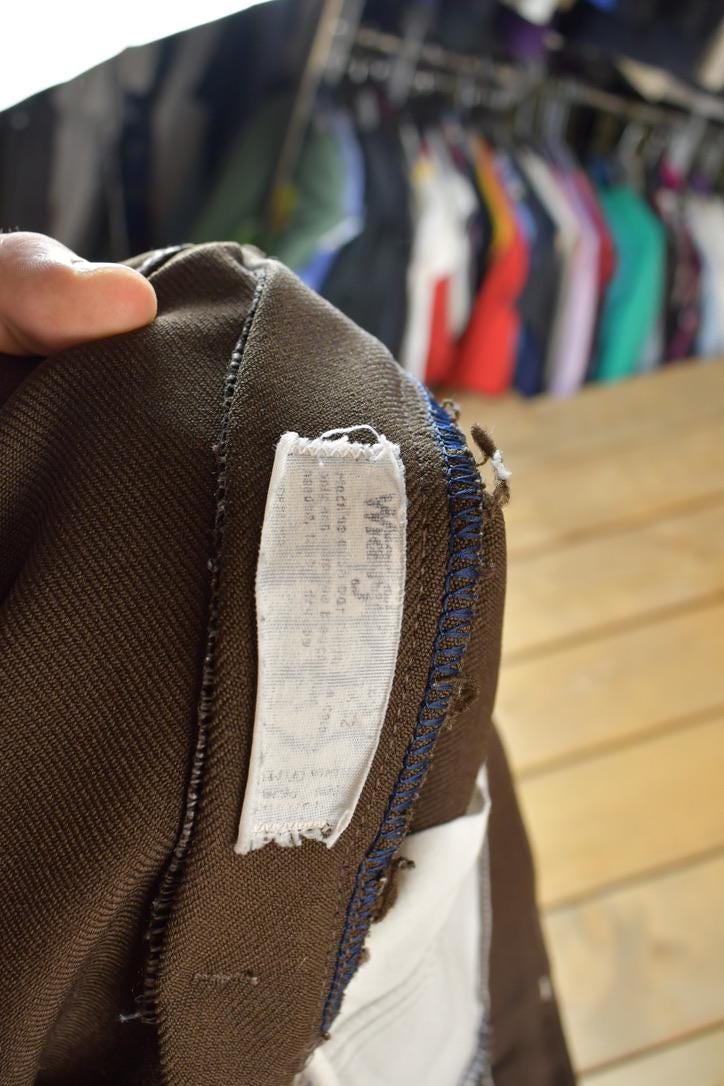 Vintage 1960s Wrangler Pleated Pants