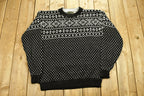 Vintage 1990's Croft & Barrow Knitted Sweater