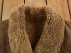 Vintage 1990s Shearling Suede Coat