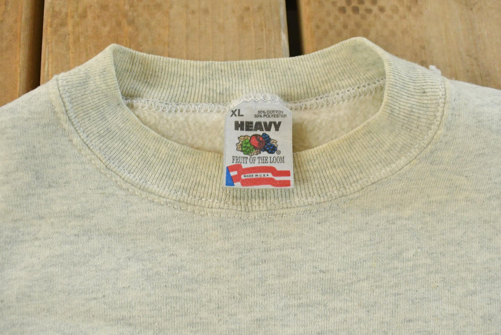 Vintage 1990s I Survived Halloween Blizzard Crewneck Sweatshirt Mens XL  90s Crewneck  Halloween Pumpkin Sweater  Made in USA