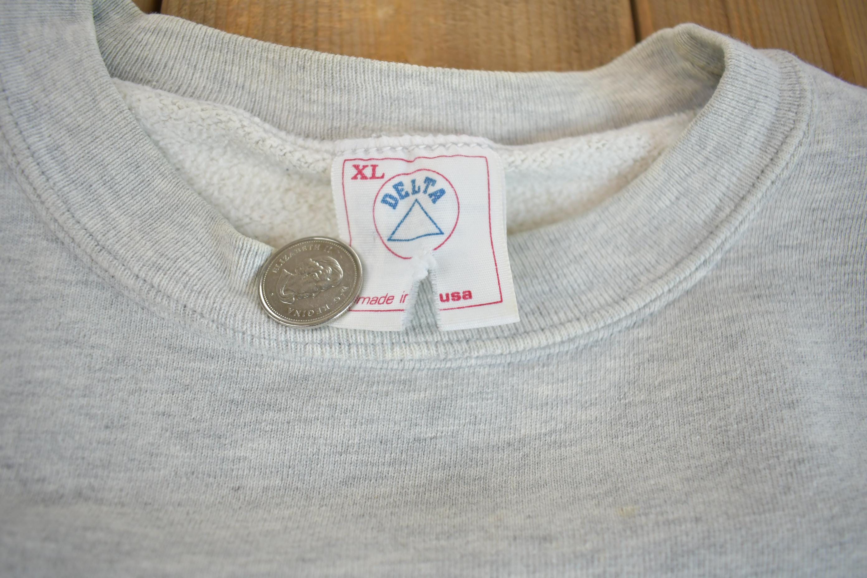 Vintage 1990s Bootleg Champion Crewneck Sweatshirt Made In USA - XL