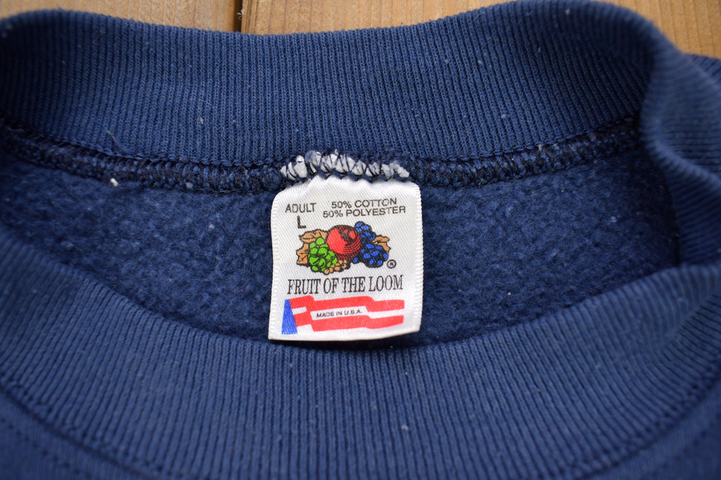 Vintage 1990s Holy Cross High School Collegiate Heavyweight Crewneck